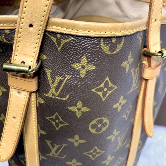 ❤️❤️SOLD❤️❤️Louis vuitton mono bucket bag GM - Picture 6 of 16